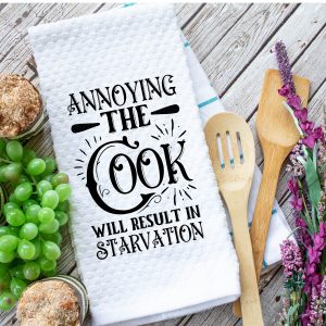 Microfiber Waffle Weave Kitchen Towel - Annoying The Cook