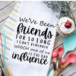 Microfiber Waffle Weave Kitchen Towel - We've Been Friends