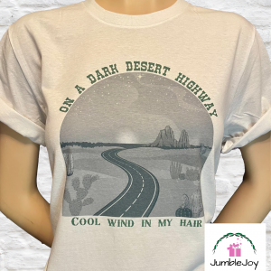 Hotel California Dark Desert Highway T-Shirt