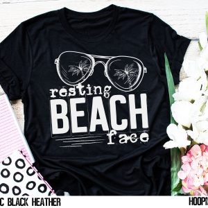 Resting Beach Face T-Shirt