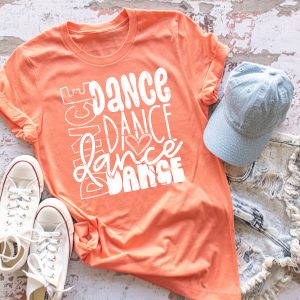 Dance screen print T-Shirt Tee