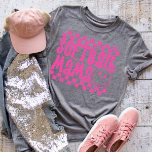 Softball Mama screen print T-Shirt Tee