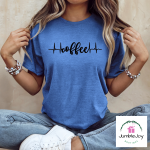 Coffee Heartbeat T-Shirt Tee