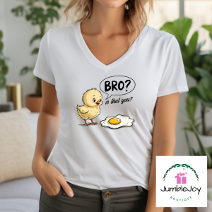 Bro?  Is that you? Chicken and Fried Egg T-Shirt Tee