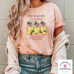 When Life Gives You Lemons Make Lemonade T-Shirt Tee