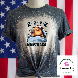 Capybara Napybara T-Shirt Tee or Tank Top