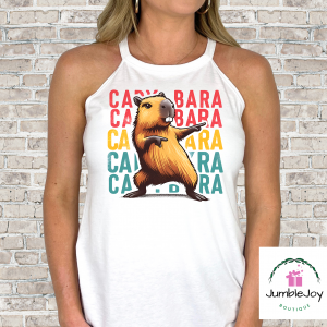 Cool Capybara T-Shirt Tee or Tank Top