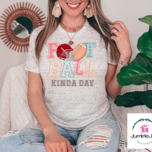 Football Kinda Day T-Shirt Tee