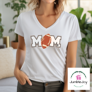 Football Mom T-Shirt Tee Raglan Tank