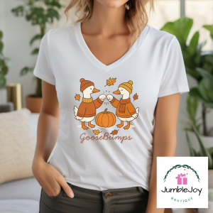 Goose Bumps Fall Pumpkin T-Shirt Tee