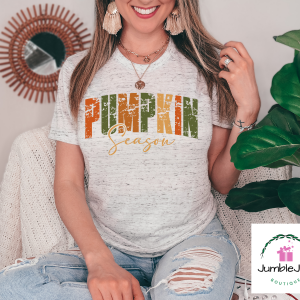 Pumpkin Season T-Shirt Tee Fall