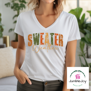 Sweater Weather T-Shirt Tee Fall