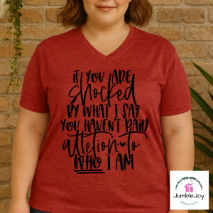 If you are shocked by what I say you haven't paid attention to who I am T-Shirt Tee