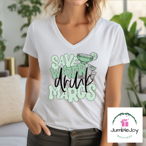 Save Water Drink Margs T-Shirt Tee margarita