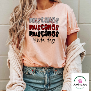 Mustangs Kinda Day T-Shirt Tee Raglan Tank McCracken