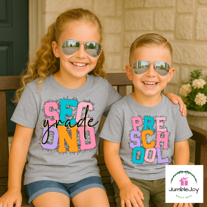 Pre-K - 6th Grade Doodles T-Shirt Youth