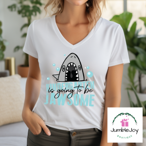 Teacher Pre-K - Sixth Grade Is Going To Be Jawsome T-Shirt Tee Raglan Teacher